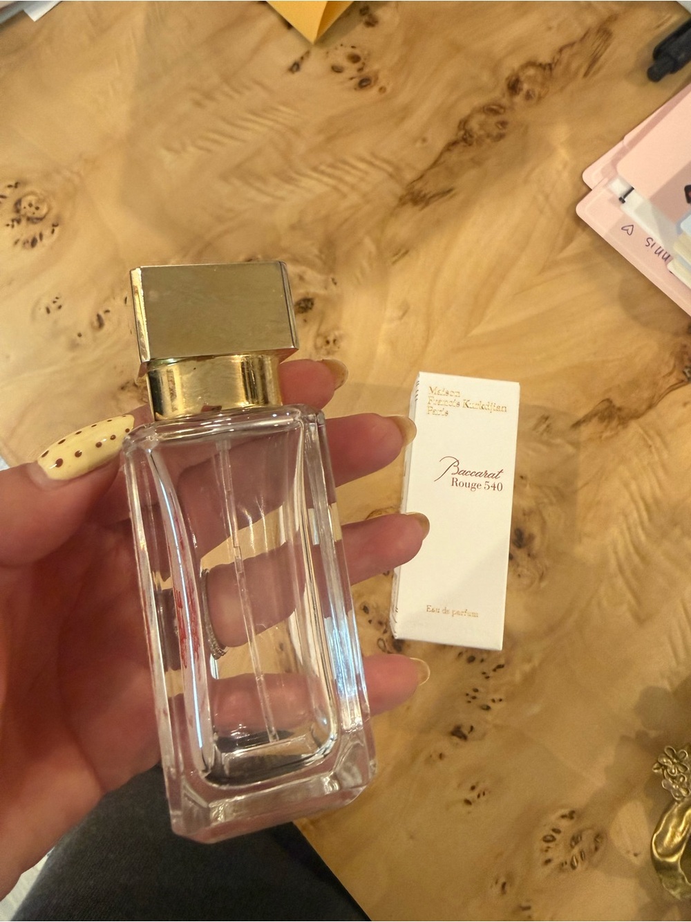 Maison Francis Kurkdjian Paris Baccarat Rouge EMPTY BOTTLE- Saks - Picture 5 of 12